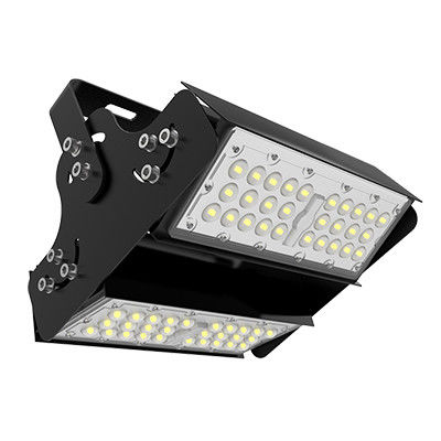 satın al Siyah 100W Dış Mekan LED Stadyum Işıkları Dönebilen IK08 Alüminyum Muhafaza online manufacture