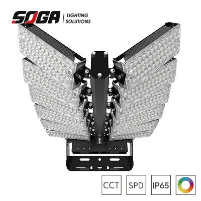 satın al 600-1800W LED Yüksek Güçlü Işık Rüzgar Yükü için Spor Işığı 17 sınıf rüzgar yüküne dayanabilir 56.1-61.2 M/s online manufacture