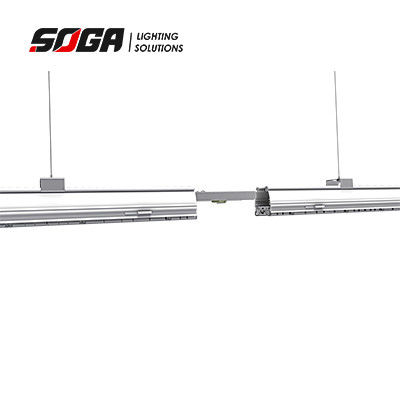 Ticari LED Trunking Işık Sistemi 40W IP40 Alüminyum Kanal U Şekli